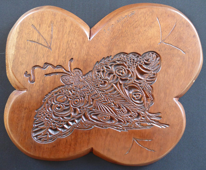 butterfly-carving